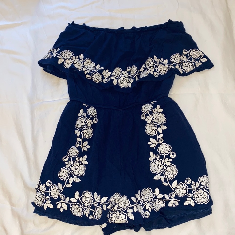 Strapless Romper